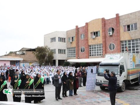 جشن بزرگ دهه کرامت در مدرسه هاجر گرگان برگزار شد