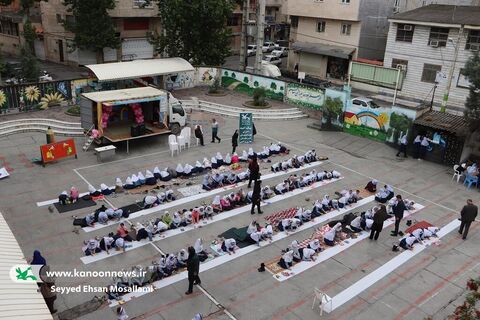 جشن بزرگ دهه کرامت در مدرسه هاجر گرگان برگزار شد