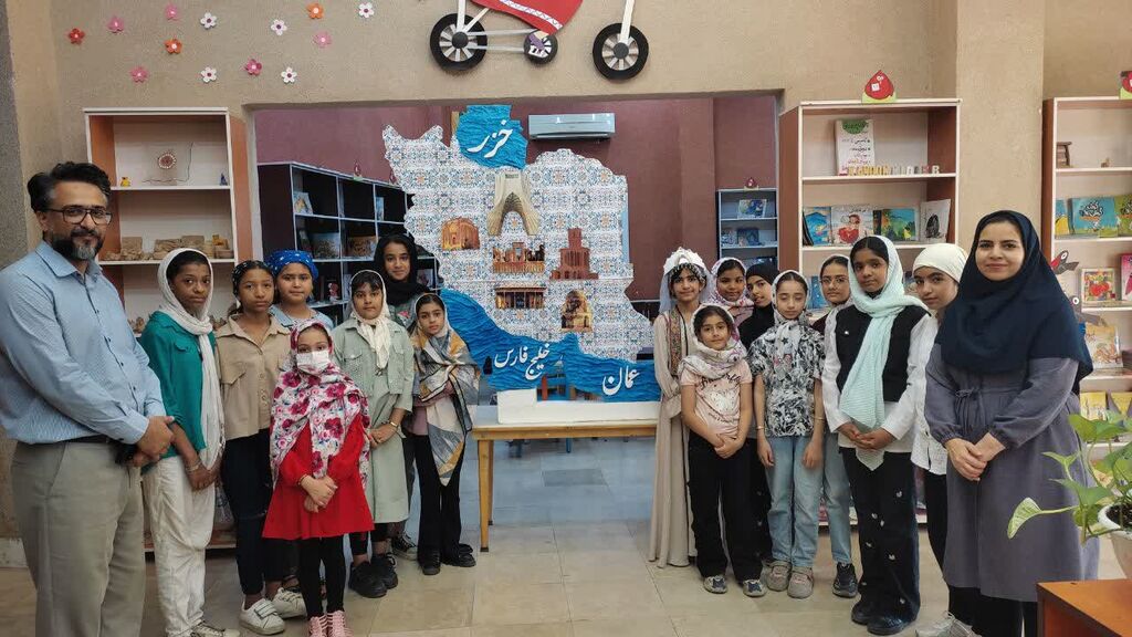 گرامیداشت روز ملی خلیج فارس در کانون پرورش فکری کودکان و نوجوانان پارک گلها