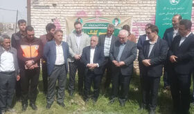 کلنگ احداث ساختمان کانون هریس در آذربایجان شرقی به زمین زده شد