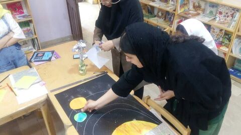 ویژه برنامه های هفته نجوم در مراکز کانون پرورش فکری کودکان و نوجوانان استان آذربایجان شرقی