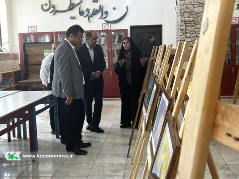آلبوم تصویری افتتاح نمایشگاه آثار اعضا و مربیان کانون استان بوشهر با موضوع خلیج فارس