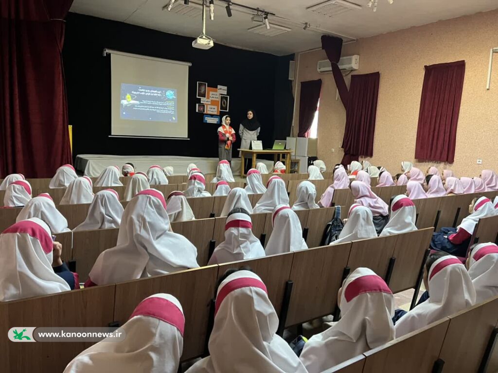 رصد «دنیای سحابیها از نگاه جیمز وب» توسط نوجوانان گنبدی