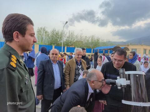 ویژه برنامه ترویج نجوم در روستای گنگچین  صومای برادوست ارومیه