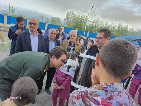 ویژه برنامه ترویج نجوم در روستای گنگچین  صومای برادوست ارومیه