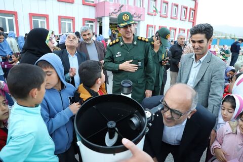 ویژه برنامه ترویج نجوم در روستای گنگچین  صومای برادوست ارومیه