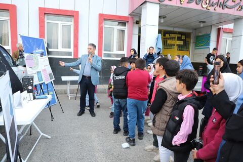 ویژه برنامه ترویج نجوم در روستای گنگچین  صومای برادوست ارومیه