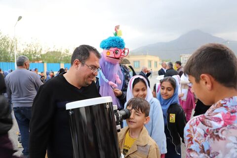 ویژه برنامه ترویج نجوم در روستای گنگچین  صومای برادوست ارومیه