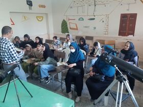 برگزاری برنامه‌های نجومی در مراکز کانون همدان