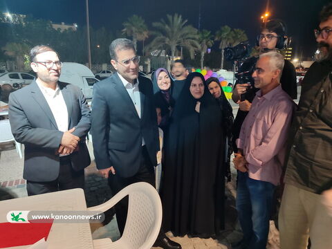 غرفه کانون استان بوشهر در نمایشگاه بزرگداشت خلیج فارس