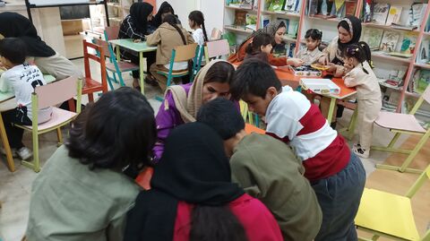 گزارش تصویری برگزاری آیین‌های دهه کرامت در مراکز فرهنگی و هنری کانون استان قزوین