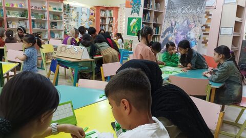 گزارش تصویری برگزاری آیین‌های دهه کرامت در مراکز فرهنگی و هنری کانون استان قزوین