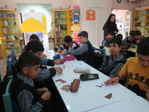 گزارش تصویری برگزاری آیین‌های دهه کرامت در مراکز فرهنگی و هنری کانون استان قزوین