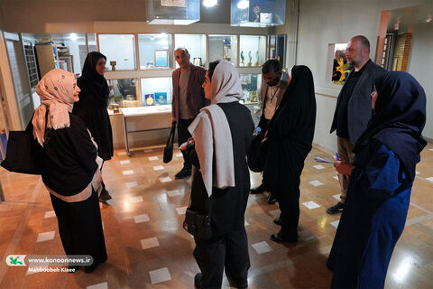 بازدید هنرمندان کشورهای هند و ترکیه از کانون