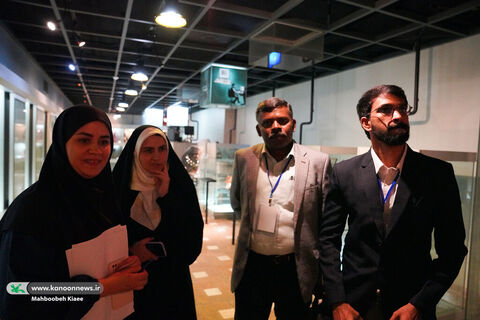 بازدید هنرمندان کشورهای هند و ترکیه از کانون