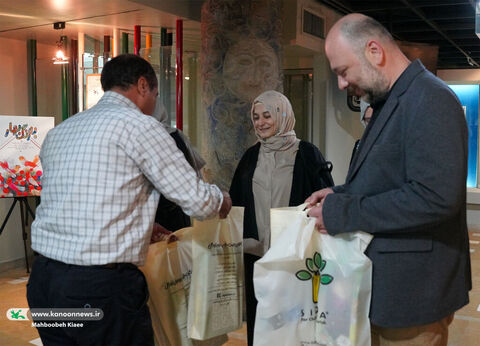 بازدید هنرمندان کشورهای هند و ترکیه از کانون