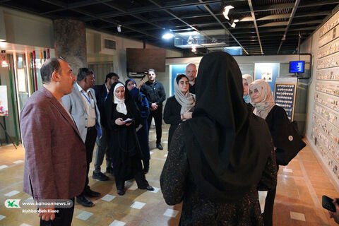 بازدید هنرمندان کشورهای هند و ترکیه از کانون