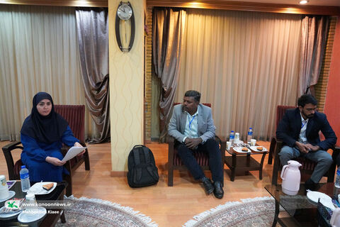 بازدید هنرمندان کشورهای هند و ترکیه از کانون