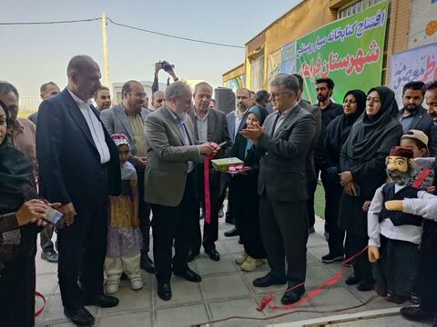 افتتاح کتابخانه سیار روستایی_مرکزی