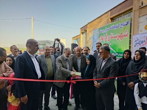 افتتاح کتابخانه سیار روستایی_مرکزی