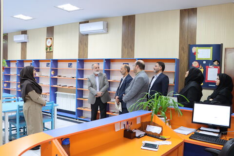 بازدید معاون تولید ازمراکز_مرکزی