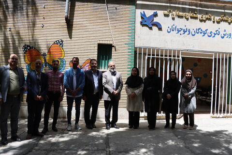 بازدید معاون تولید ازمراکز_مرکزی