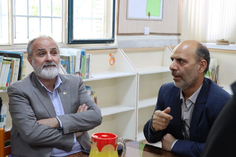 بازدید معاون تولید ازمراکز_مرکزی