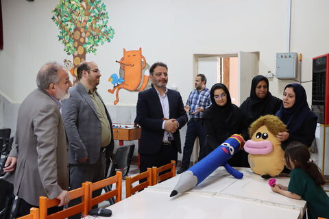 بازدید معاون تولید ازمراکز_مرکزی
