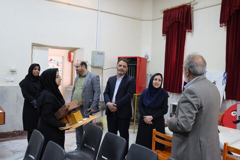بازدید معاون تولید ازمراکز_مرکزی