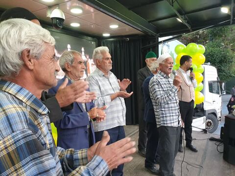 جشن خانوادگی «امام رضایی‌ها» با تماشاخانه سیار کانون پرورش فکری کودکان و نوجوانان خراسان رضوی