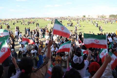 تماشاخانه سیار کانون میزبان شادی مخاطبان در جشنواره کوچ عشایر مغان
