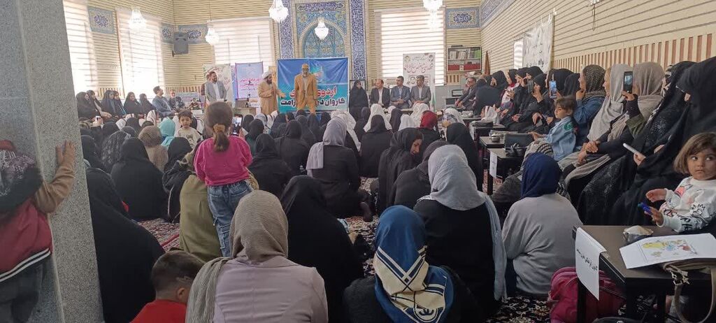 اردوی جهادی «کاروان دختران کرامت» در روستای جارچلو شهرستان ارومیه