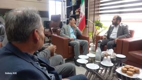 مدیر کل کانون استان با فرماندار جوین دیدار کرد