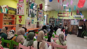 گرامیداشت  دهه کرامت در مراکز کانون پرورش فکری استان بوشهر