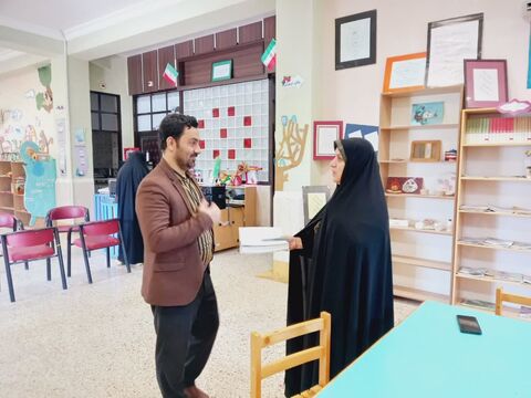 دیدار نوروزی مدیرکل کانون گلستان با مربیان و کارکنان