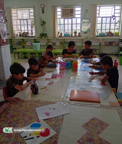 دهه کرامت در مراکز کانون پرورش فکری استان بوشهر به روایت تصویر1