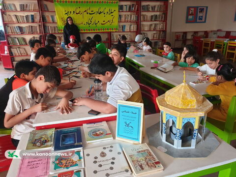 دهه کرامت در مراکز کانون پرورش فکری استان بوشهر به روایت تصویر1