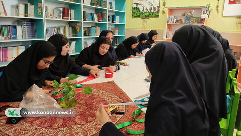 دهه کرامت در مراکز کانون پرورش فکری استان بوشهر به روایت تصویر۱