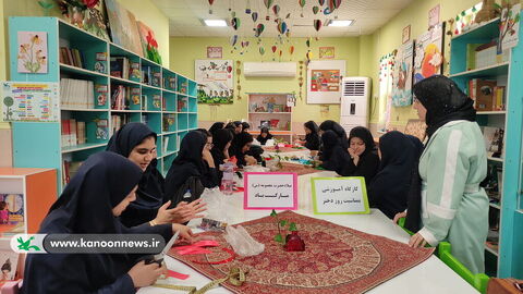 دهه کرامت در مراکز کانون پرورش فکری استان بوشهر به روایت تصویر۱