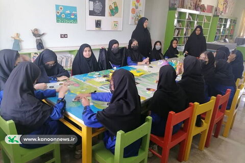 دهه کرامت در مراکز کانون پرورش فکری استان بوشهر به روایت تصویر۱