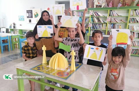 دهه کرامت در مراکز کانون پرورش فکری استان بوشهر به روایت تصویر۱