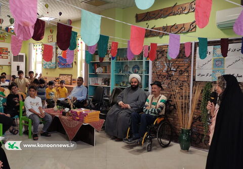 دهه کرامت در مراکز کانون پرورش فکری استان بوشهر به روایت تصویر۱