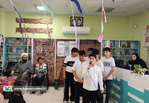 دهه کرامت در مراکز کانون پرورش فکری استان بوشهر به روایت تصویر۱