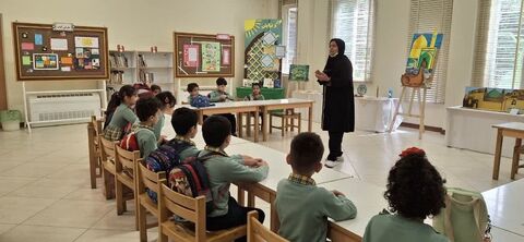 عشق و ارادت کودکان و نوجوانان به هشتمین خورشید مهربانی‌ها در کانون امام رضایی استان اصفهان