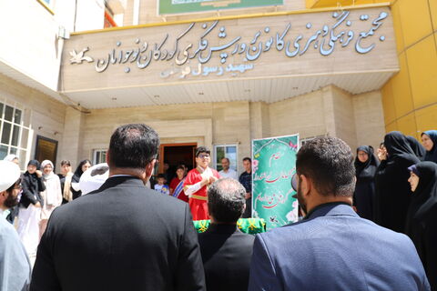 حضور کاروان زیر سایه خورشید در مجتمع شهید فرخی کانون پرورش فکری کودکان و نوجوانان ارومیه