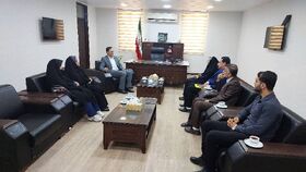 دیدار مدیرکل کانون استان بوشهر با فرماندار تنگستان