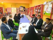 بازدید فرماندار شهرستان از مرکز فرهنگی هنری شماره ۲ گناباد