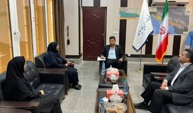 مدیر کل کانون هرمزگان با فرماندار پارسیان دیدار و گفتگو نمود