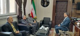 مدیر کل کانون استان با معاون فرماندار و دادستان تربت جام دیدار کرد