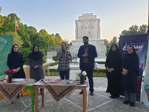 آیین افتتاح باشگاه سیمرغ ویژه شاعران و نویسندگان نوجوان مشهدی در آرامگاه فردوسی